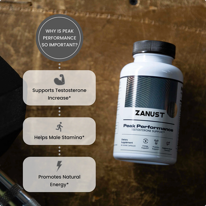 Zanust® Peak Performance: Testosterone Booster