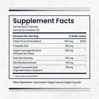 Zanust® Peak Performance: Testosterone Booster